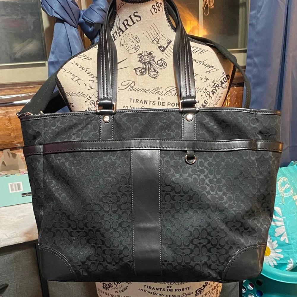 Coach diaper bag Small signature c with crossbody strap